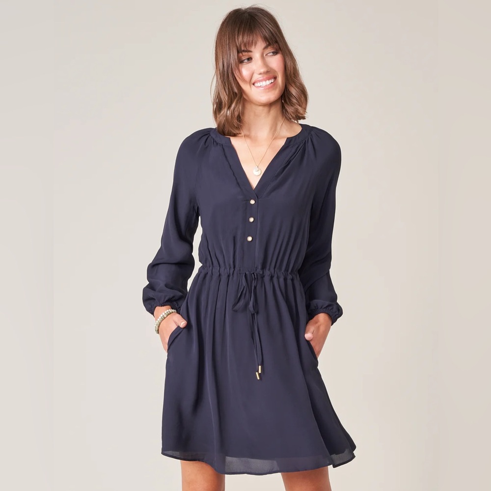 Spartina Catalina Dress Slate Blue navy